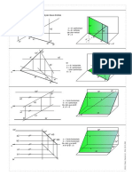 Traces Des Plans Exercice 4.6:: Construire Les Traces D'un Plan Donné Par Deux Droites