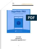 User Guide Sugarmob Pro Compatibility: Sugarcrm Ce 6.5.