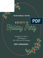 Christmas Invitation PDF