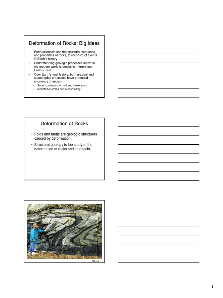 Understanding Rock Deformation Processes | PDF | Structural Geology ...