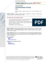 (Absent/ Reduced Biotinidase Activity) : Sheet