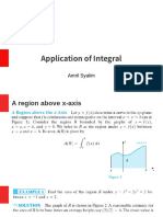 Application of Integral: Amril Syalim