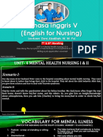 Bahasa Inggris V (English For Nursing) : Lecturer: Deni Abdillah. M, M. PD