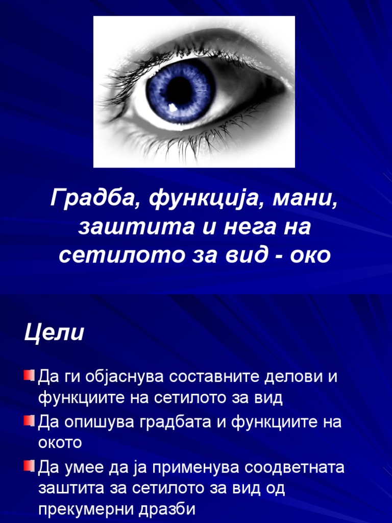 Сетило за вид | PDF