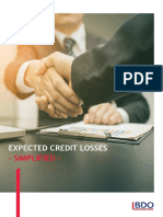Expected Credit Losses Simplified A BDO India Publication 2017 PDF