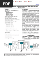 TMCS1100 1% High-Precision, Basic Isolation Hall-Effect Current Sensor With 600-V Working Voltage