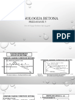 Predavanje 5 Tehnologija Betona