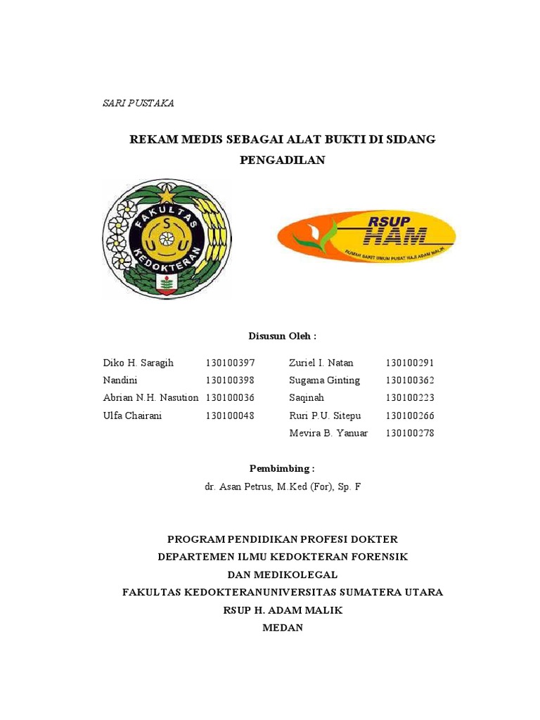 Sari Pustaka Forensik | PDF | Pengembangan Diri