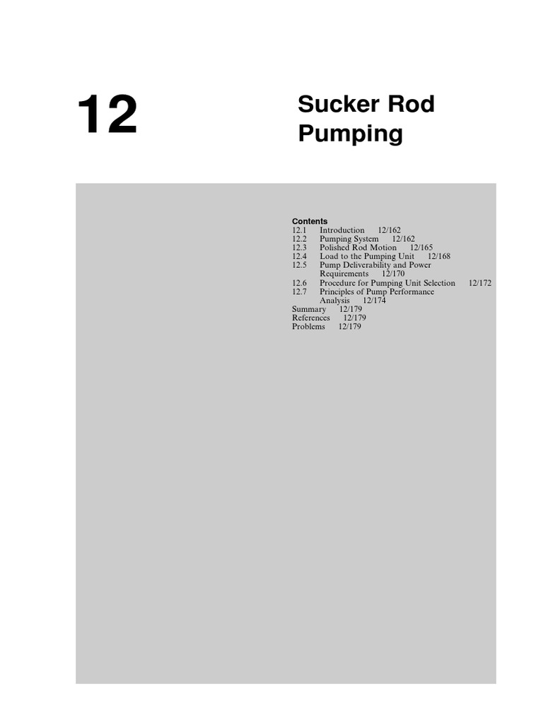 12 Sucker Rod Pumping 2007 Petroleum Production Engineering PDF