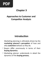 Chapter 3 Customer and Competitor Analysis