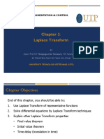 Chapter 3 - Laplace Transform