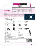 SOF IGKO Model Question Paper Class 1 PDF