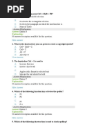 Basic Computer Quiz Questions With Answers | PDF | C (Programming ...