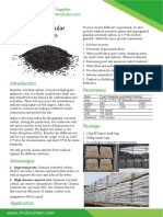 Coal Based Granular Activated Carbon: Parameters
