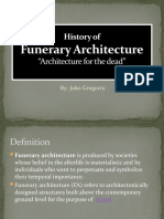 History of Funerary Architecture