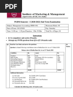 Management Accounitng - 104 (I)