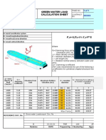Green Water Load Calculation Sheet: 0428-LTV20-9204-XXXX FPSO Carioca MV30
