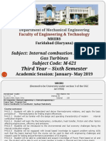 Internal Combustion Engine & Gas Turbine Syllabus