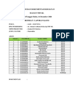 Absensi Dan Dokumentasi Kegiatan THT Referat Laporan Kasus Syahrul El Ghufron PDF