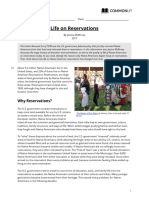 Life On Reservations-Teacher PDF