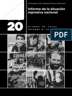 Informe de La Situación Represiva Nacional 2020 - Correpi