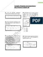 Ch-02 Electrostatic Potential and Capacitance Daily Practice Problem 08