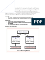 Models of Care Delivery - QB Answer