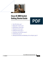 Cisco IE 2000 Switch Getting Started Guide OL-16234-01