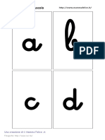 Card Alfabeto Minuscolo BN Corsivo PDF