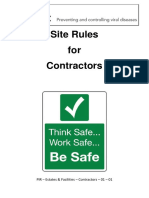 Pirbright Institute Contractor Site Rules