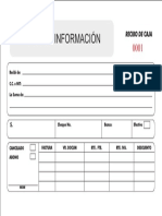 Plantilla Recibo de Caja PDF