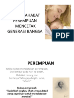 BIDAN] Bidan Sahabat Perempuan