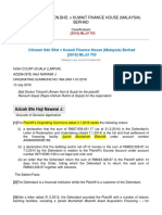 Citranet SDN BHD V Kuwait Finance House (Malaysia) Berh PDF
