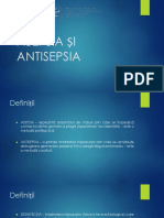 Asepsia Si Antisepsia PDF