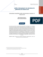 Perfil competitivo y estructuras de gobernanza de Amazon