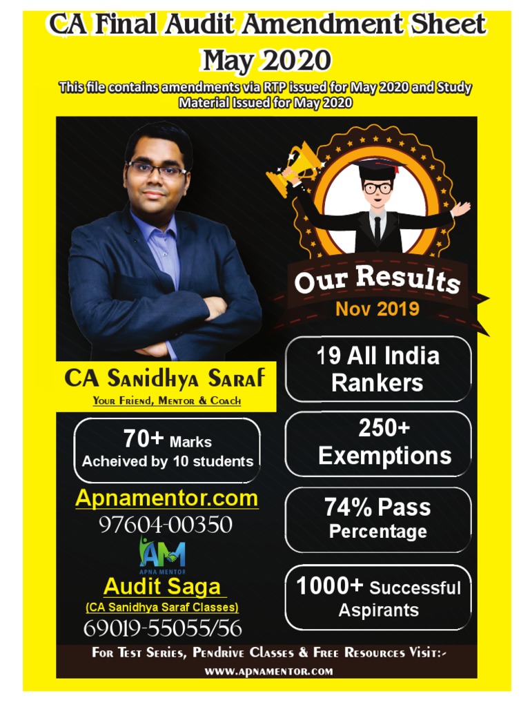 CA Final Audit Network Guidelines | PDF | Non Bank Financial ...