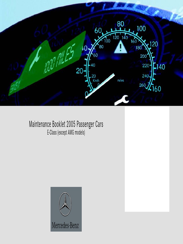 Mercedes-Benz E-Class (W211) intelligence overview