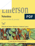 Naturaleza y Otros Escritos de Juventud