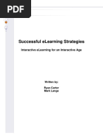 Successful Elearning Strategies: Interactive Elearning For An Interactive Age