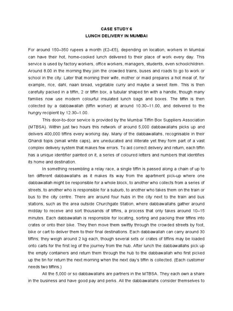 Case Study 6 CSM551 | PDF | Economies | Business