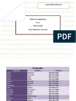 Informatica II Tablas en Word