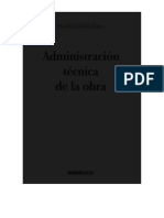 Tema 01. ADMINISTRACIÓN TÉCNICA DE LA OBRA. Mediciones.