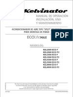 Manual de Instalacion Kelvinatorecolifemax 2014