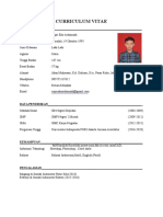 Curriculum Vitae Supri Eko Ardiansah