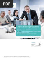 Learn-/Training Document: Siemens Automation Cooperates With Education (SCE) - From Version V14 SP1