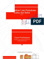 Menentukan Luas Permukaan Kubus Dan Balok