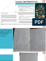 Trabajo de Recuperacion - Matematicas I