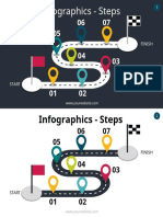 Infographics - Steps: Finish