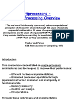 Multiprocessors - Parallel Processing Overview: "The Real World Is Inherently Concurrent Yet Our Computational