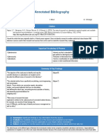 Annotated Bibliography: Source #1